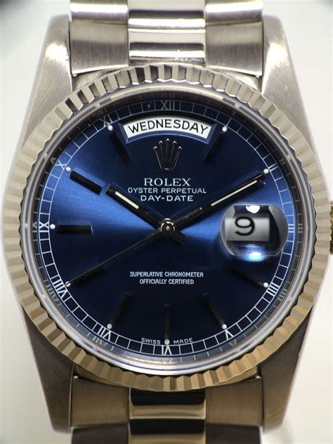 rolex 18239 blue|rolex cherry dial.